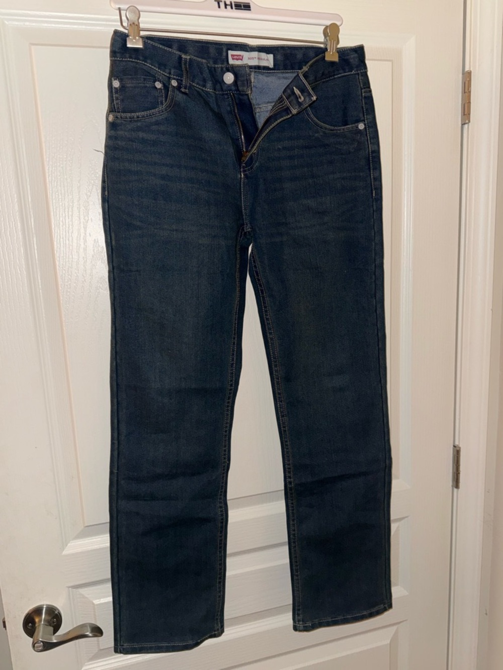 Levi's Dark Blue Men's Straight Jeans